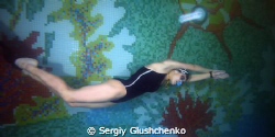 Free diving... by Sergiy Glushchenko 
